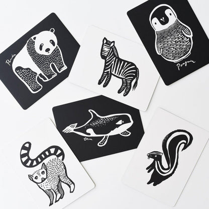 Wee Gallery Art Cards Black & White Collection Baby Toys Baby Gifts Idea 0m+