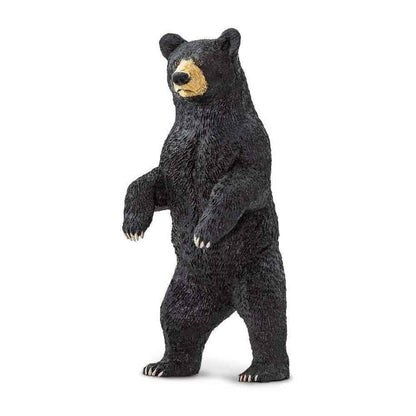 Standing Black Bear Figurine by Safari Ltd Woodland Collection Animal Figurines Clearance 3yrs+