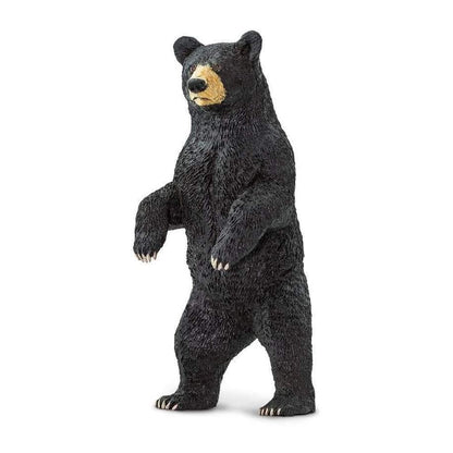 Standing Black Bear Figurine by Safari Ltd Woodland Collection Animal Figurines Clearance 3yrs+