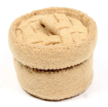 Papoose Felt Yum Cha Steamer Basket Set of 2 Pretend & Imaginative Play Kitchen Accessories 3yrs+
