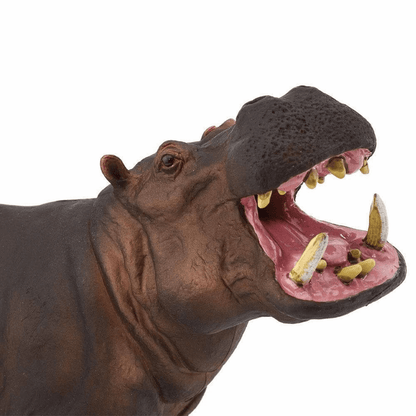 Hippopotamus Figurine by Safari Ltd Extra Large Safari Collection Animal Figurines 3yrs+