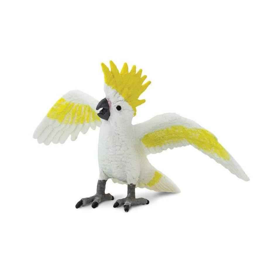 Cockatoo Figurine by Safari Ltd Australian Collection Animal Figurines 3yrs+
