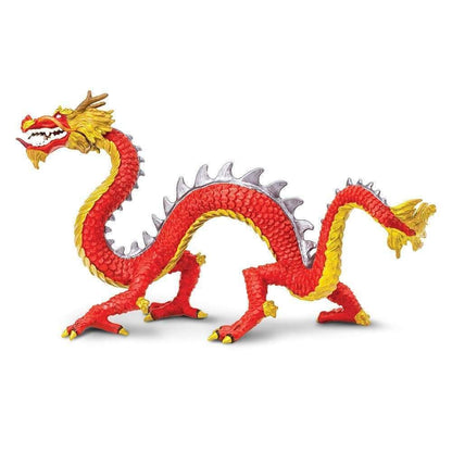 Horned Chinese Dragon Figurine by Safari Ltd Incredible Creature Collection Dinosaur and Dragon Theme 3yrs+