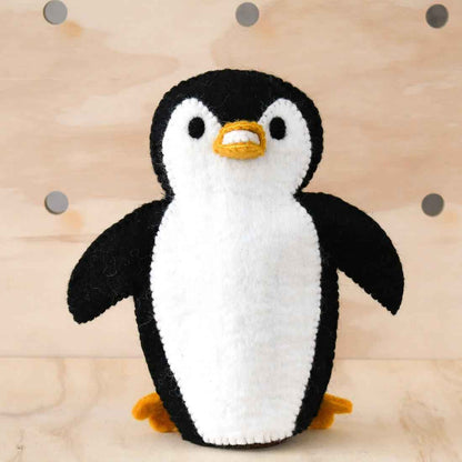 Tara Treasures Felt Penguin Hand Puppet Pretend & Imaginative Play Ocean Animal Toys Retired 3yrs+