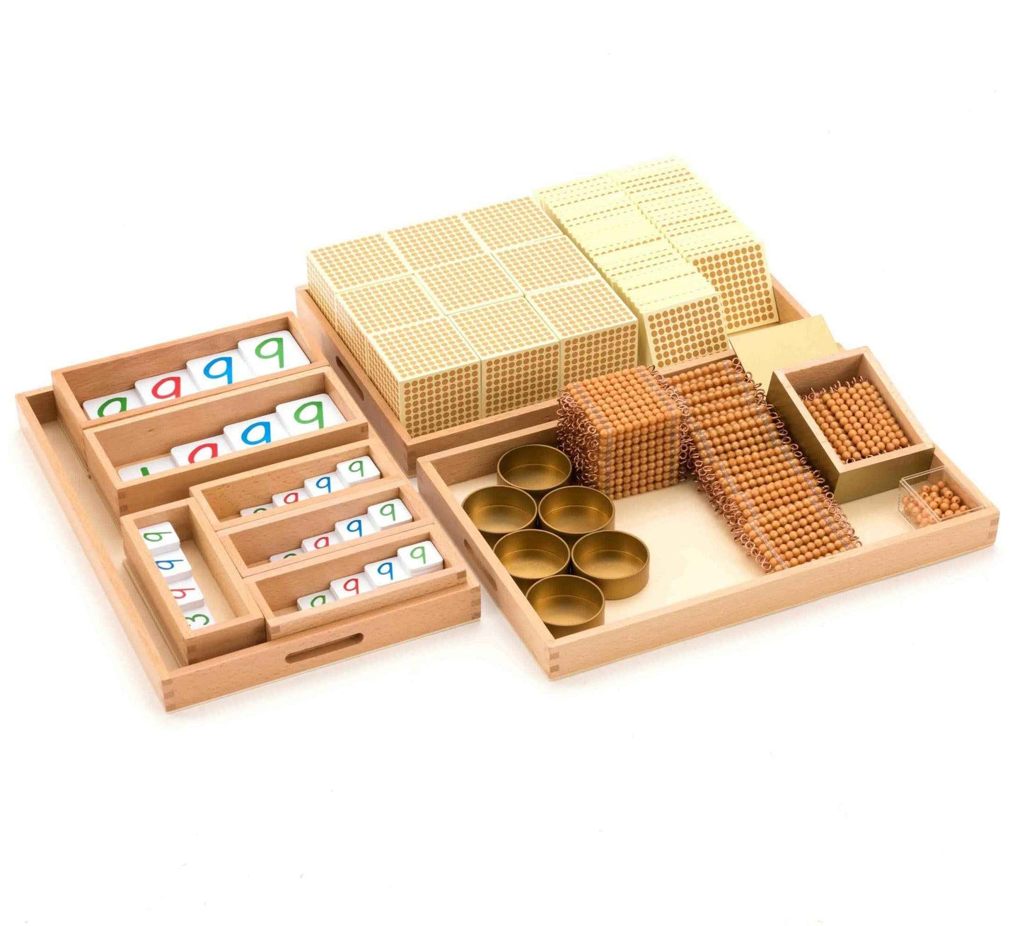 Montessori Golden Beads Material the Complete Set