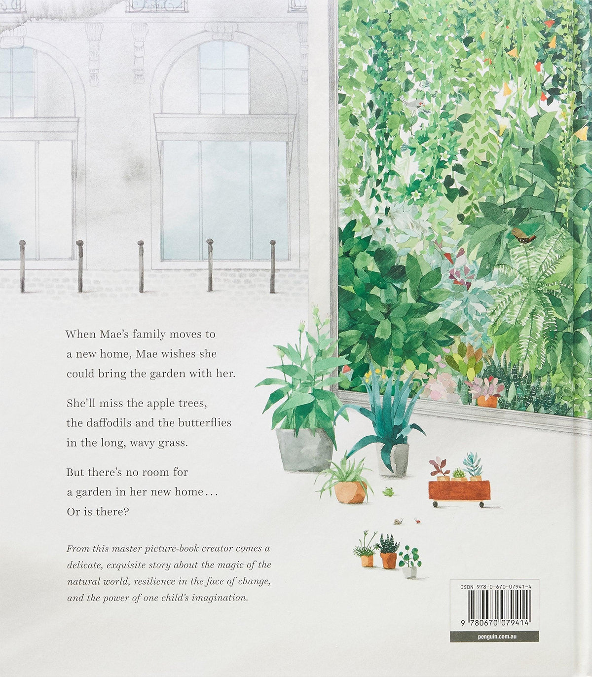 Florette (Hardcover) by Anna Walker - A Book about Gardening and Resilience Kids Book