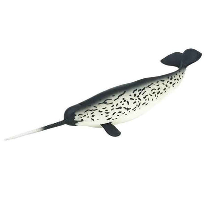 Narwhal Figurine by Safari Ltd Sea Life Collection Animal Figurines 3yrs+ DISCONTINUED
