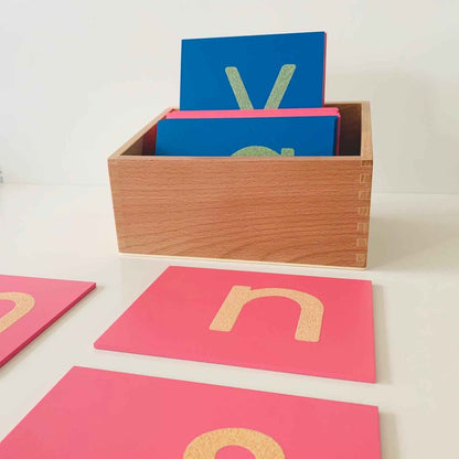 Montessori Sandpaper Letter Board