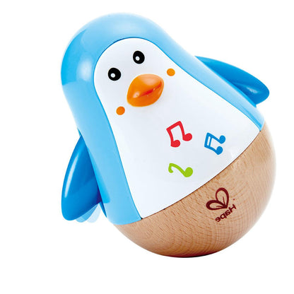 Hape Penguin Musical Wobbler Baby Toys Baby Gifts Idea Musical Instruments for Baby Best Seller 6m+