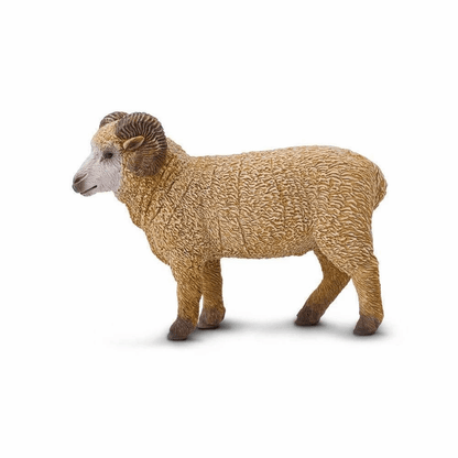 Ram Sheep Figurine by Safari Ltd Farm Collection Animal Figurines 3yrs+