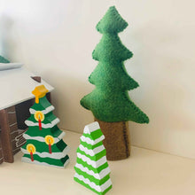 Papoose Felt Pine Trees Set of 3 Pretend & Imaginative Play Toys 3yrs+