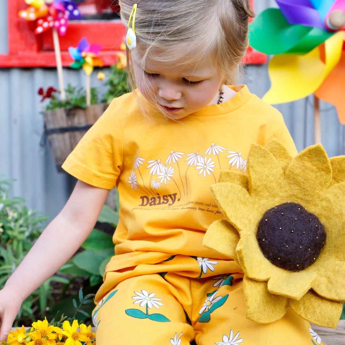 Tara Treasures Felt Sunflower Pretend & Imaginative Play Toys 3yrs+