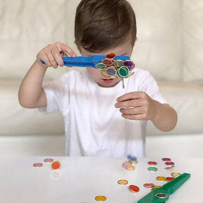 Magnetic Counting Chips Steel Ring Packet of 100 Rust Proof Early Math Sensory STEM Toys Best Seller 3yrs+
