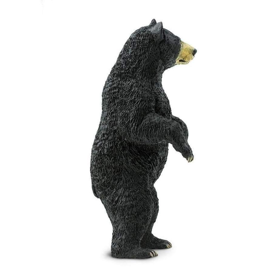 Standing Black Bear Figurine by Safari Ltd Woodland Collection Animal Figurines Clearance 3yrs+