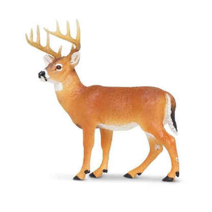 Whitetail Buck Figurine by Safari Ltd Large Woodland Collection Animal Figurines Clearance 3yrs+