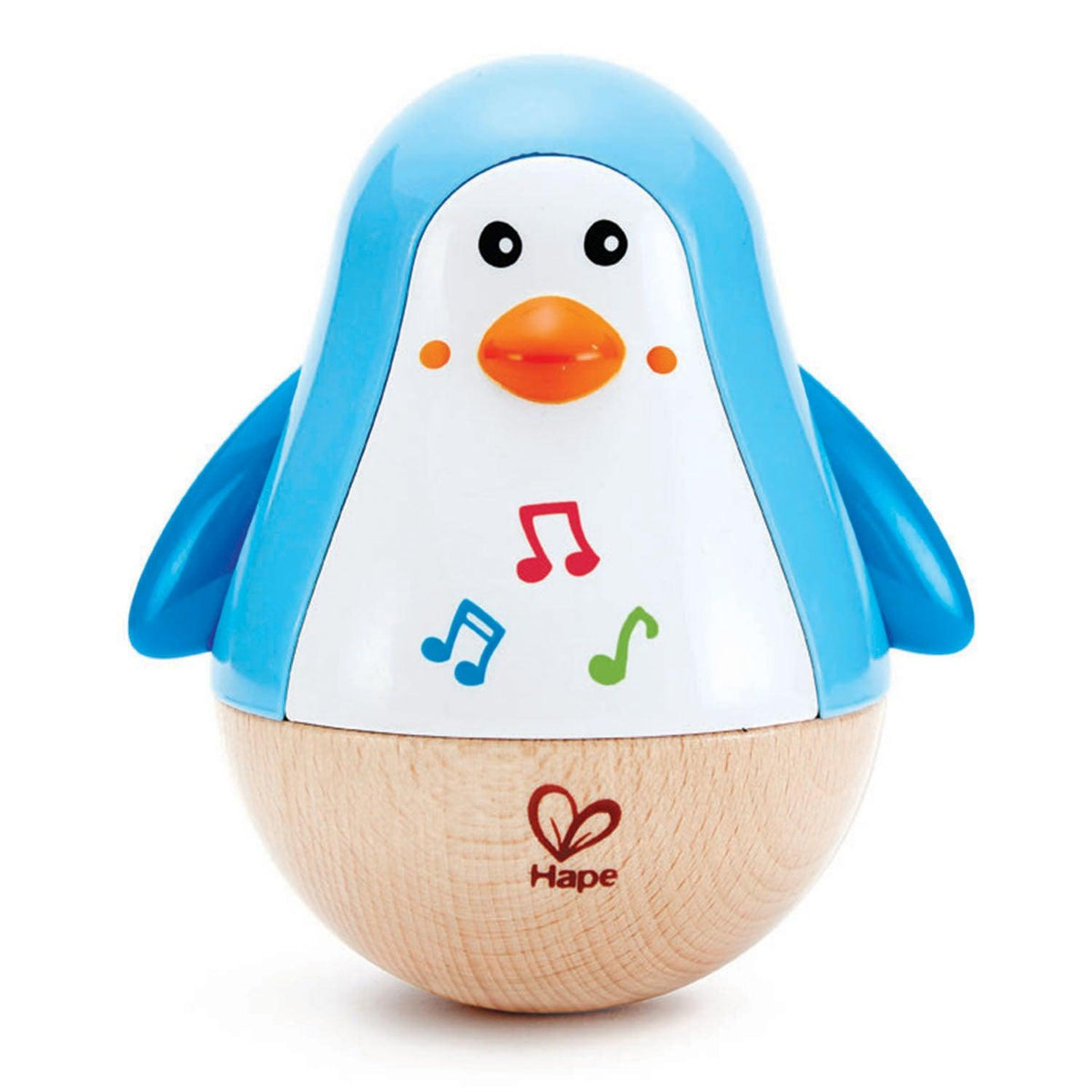 Hape Penguin Musical Wobbler Baby Toys Baby Gifts Idea Musical Instruments for Baby Best Seller 6m+
