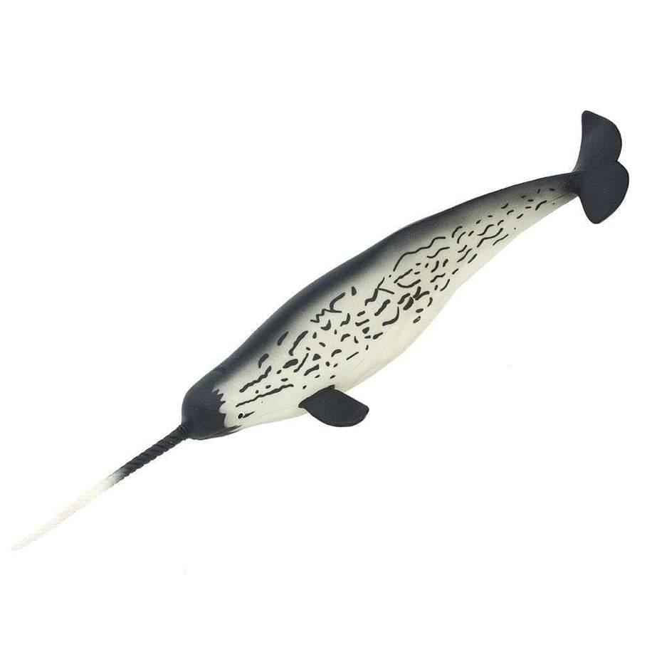 Narwhal Figurine by Safari Ltd Sea Life Collection Animal Figurines 3yrs+ DISCONTINUED