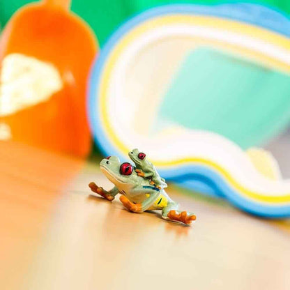 Red-eyed Tree Frog Figurine by Safari Ltd Woodland Collection Animal Figurines 3yrs+