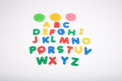 Transparent Letter 26 Piece Alphabet Set Playdough Sand Toys Sensory Toys Early Literacy Phonics Cognitive Language