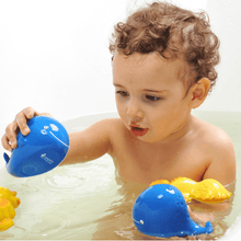 CaaOcho Natural Rubber Blue Whale Ocean Baby Bath Toys Baby Gifts Idea 0m+