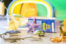 Tube of 12 Ocean Animal Figurines Montessori Language Learning Figurines by Safari Ltd Toob Range 3yrs+