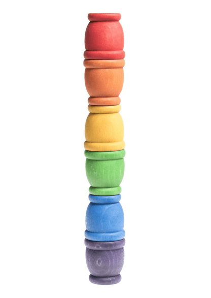 Grapat Coloured Mates 6pcs Baby Toys Gifts Idea 10m+
