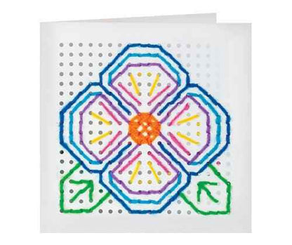 Stitching Card 10s 16 x 16cm by Zart Art and craft for kids 6yrs+