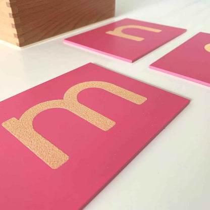 Montessori Sandpaper Letter Board