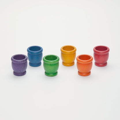 Grapat Coloured Mates 6pcs Baby Toys Gifts Idea 10m+