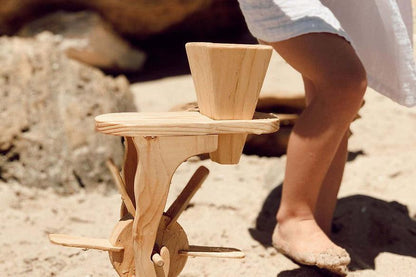 Explore Nook Wooden Water & Sand Wheel Sensory Outdoor Nature Play Tools Sensory Toys Best Seller Wooden Toys 3yrs+ PREORDER EARLY SEPTEMBER