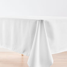 White Extra Large Tablecloth