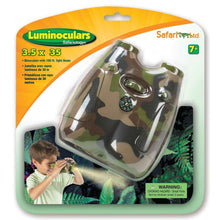 Children's Camouflage Luminocular Outdoor Travel Toys by Safari Ltd Early Science STEM Toys 7yrs+