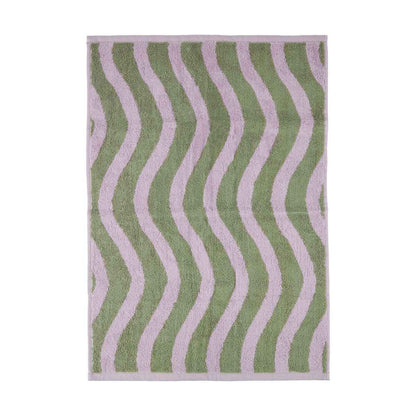 Lilac Wave Cotton Hand Towel