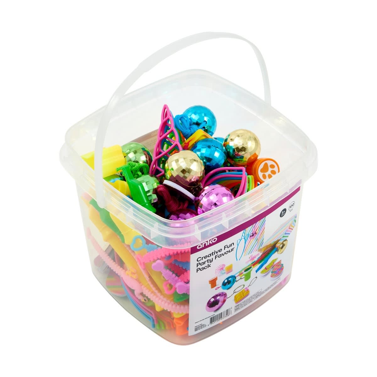 100 Piece Creative Fun Party Favour Pack