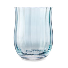 6 Green Tulip Stemless Glasses