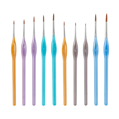 10 Piece Detail Brush Set