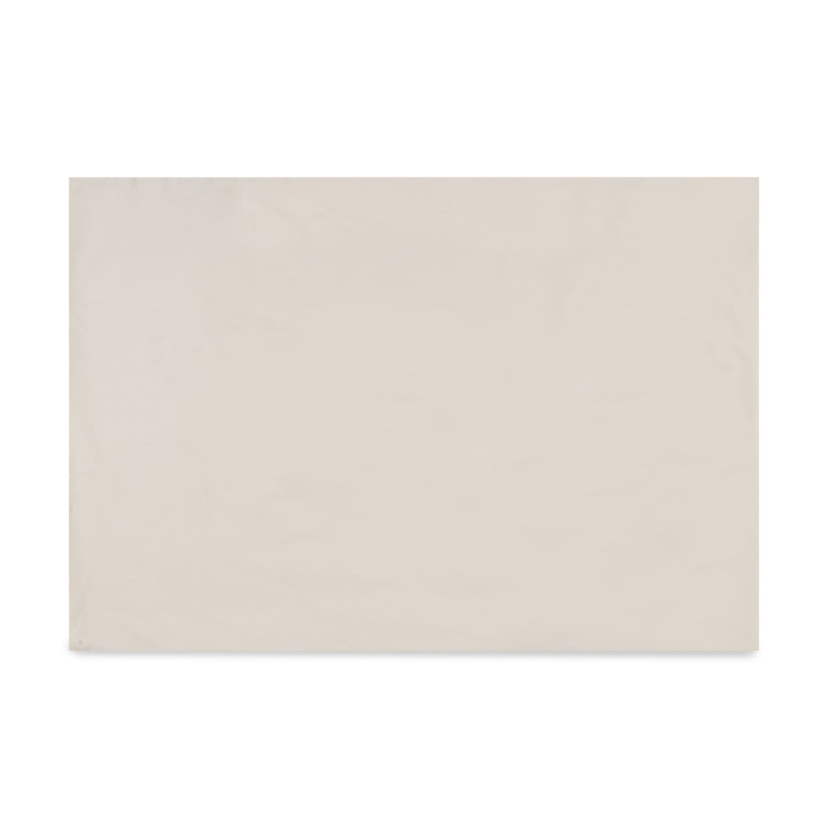 250 Thread Count Cotton Rich Standard Pillowcase - Oatmeal
