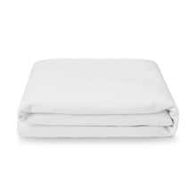 Waterproof Fitted Mattress Protector - Queen Bed, White