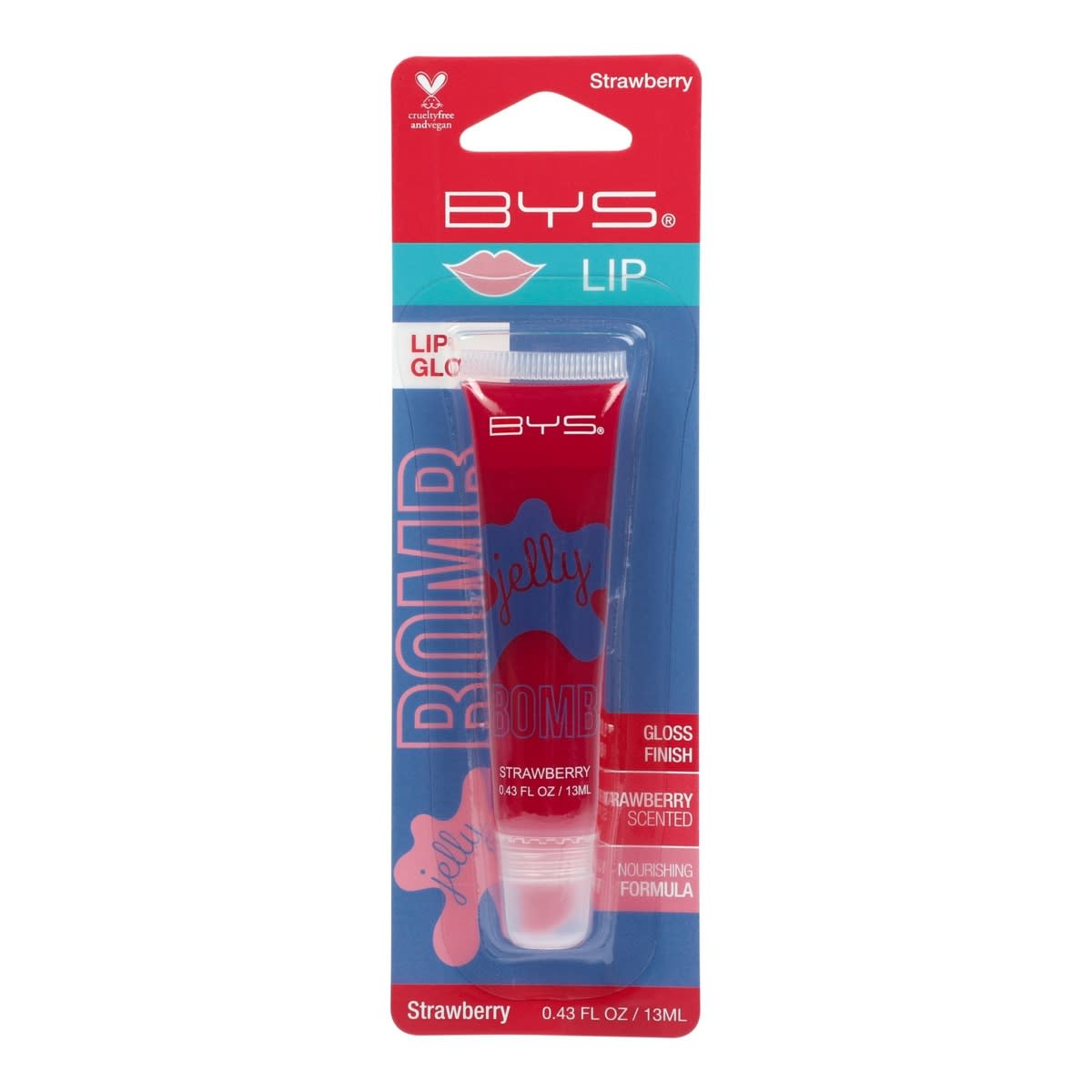 BYS Jelly Bomb Lip Gloss - Strawberry