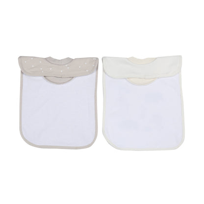 2 Pack Popover Bibs - Safari