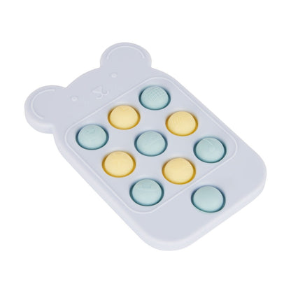 Silicone Phone Popper Teether Toy - Assorted