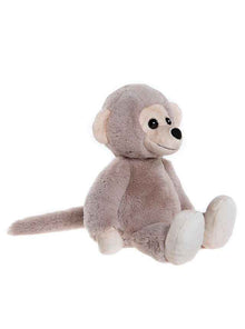 Bear & Me by Charlie Bear Cheeky Monkey Pebble Grey 29cm