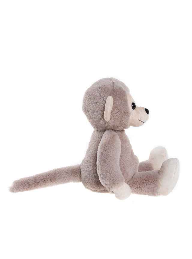 Bear & Me by Charlie Bear Cheeky Monkey Pebble Grey 29cm