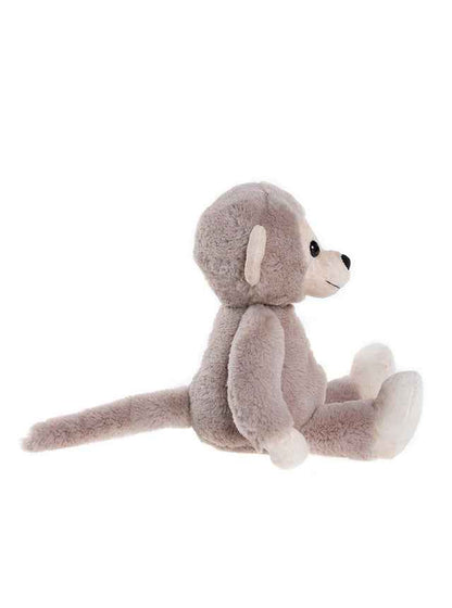 Bear & Me by Charlie Bear Cheeky Monkey Pebble Grey 29cm