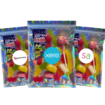 Personalised Large Lolly Bags (min 24)