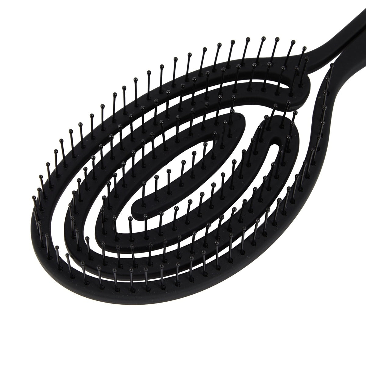 OXX Haircare Styling Flexible Wet Brush - Black