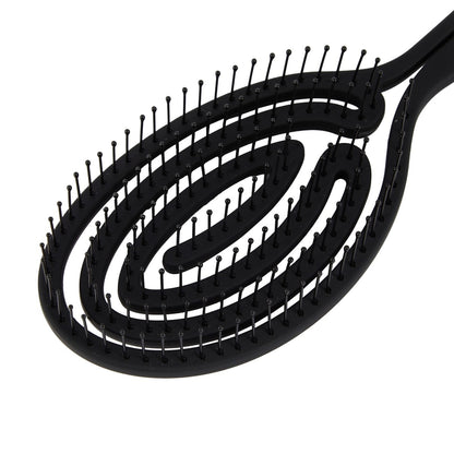 OXX Haircare Styling Flexible Wet Brush - Black