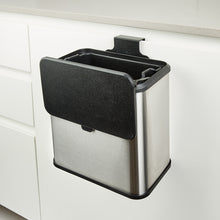 5L Stainless Steel Over Door Bin