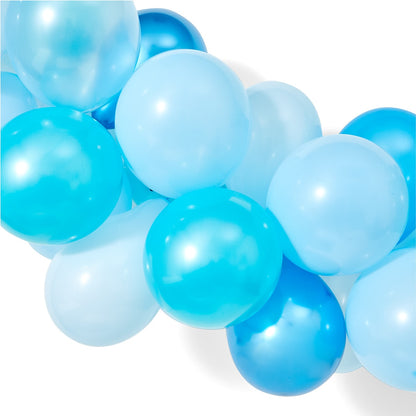Blue Balloon Garland