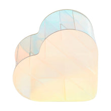 Iridescent Desk Heart